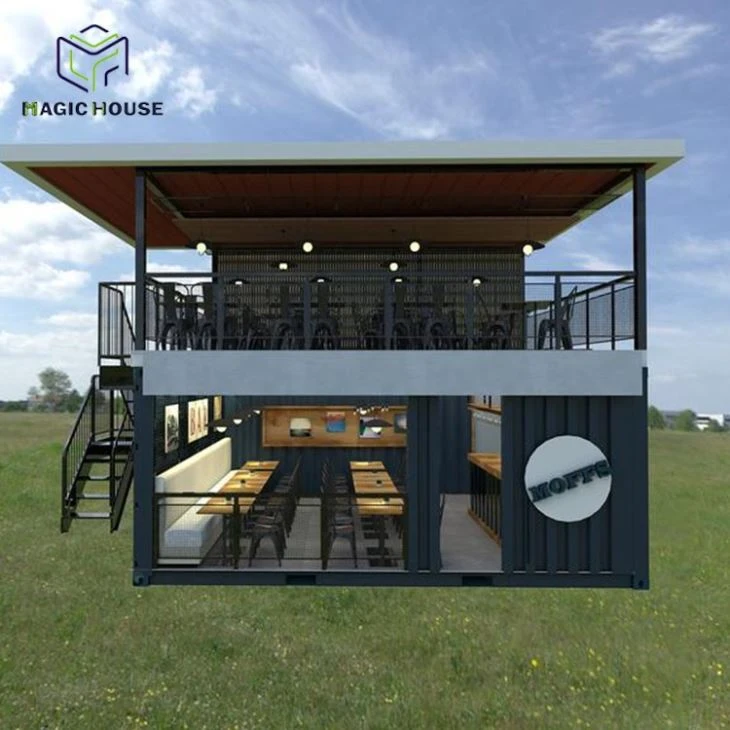 modern design sunshade container bar double side