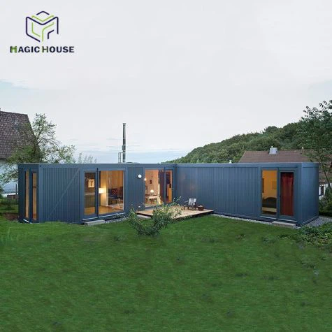 Đã sửa đổi Prefab tiêu chuẩn phương Tây  40 ft Nhà container