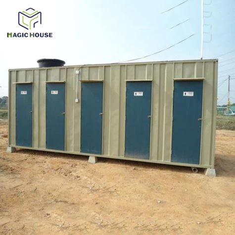Nhà vệ sinh container mới đến Thiết kế di động