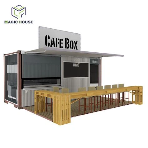 Thiết kế di động Modf Prefab Container Bar