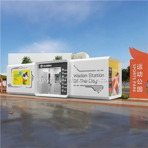 Văn hóa sáng tạo Nhà vệ sinh di động ngoài trời