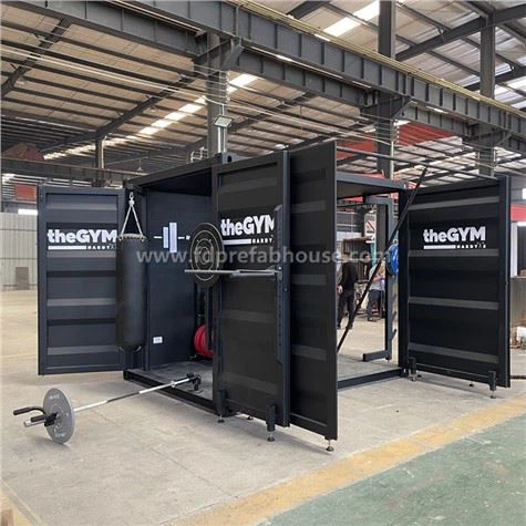 Container Crossfit Gym To Usa